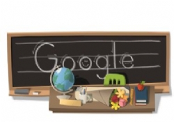 24 Kasım Öğretmenler Günü Google Doodle Özel Logosu