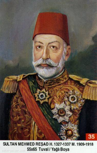 35- Sultan Mehmed Reşad Han (Kısaca)