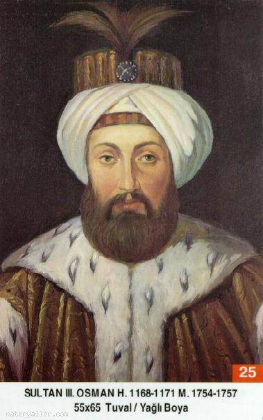 25- Sultan Üçüncü Osman Han (Kısaca)