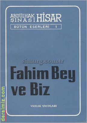 Fahim Bey Ve Biz Romanı