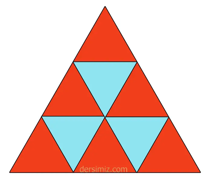 kaç üçgen var