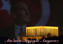 10 Kasım Atatürk'ü Anma Törenleri Yapıldı
