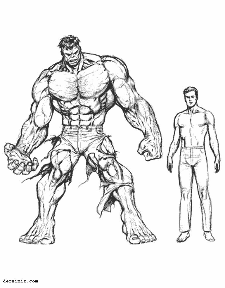 Hulk boyama resmi