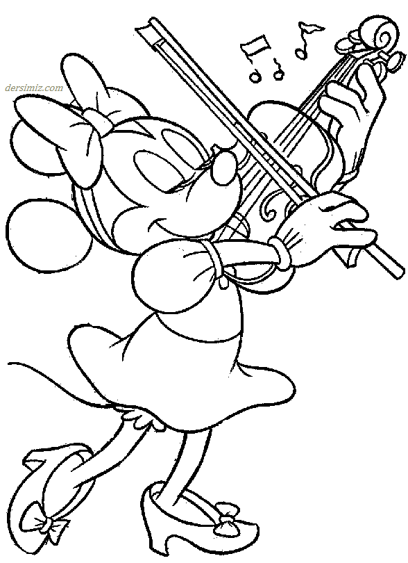 Miki Mouse Boyama Oyunu Oyna