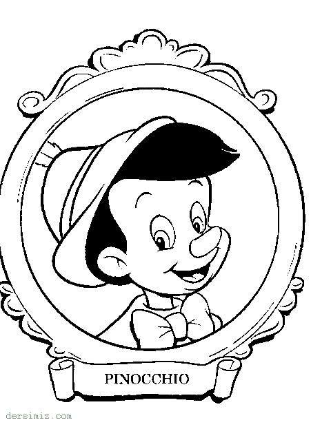 Pinokyo boyama resmi