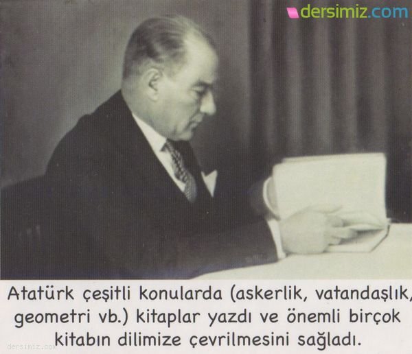 Atatürk Kitaplar Yazdı