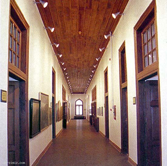 İstiklâl Savaşı müzesi koridoru. Ulus-Ankara