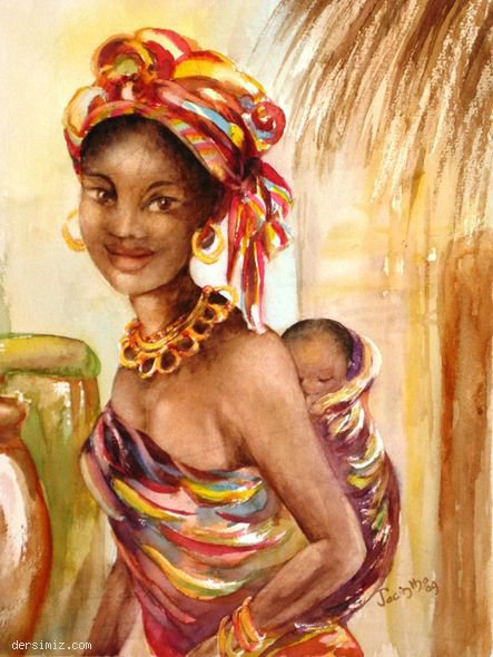 Afrikalı Bir Anne